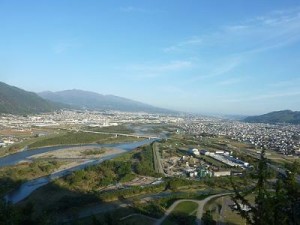 千曲公園からの眺望