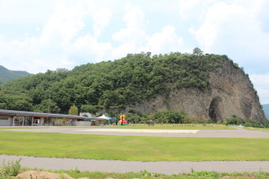 千曲公園を望む