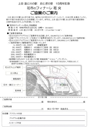 2025花火 チラシ 裏