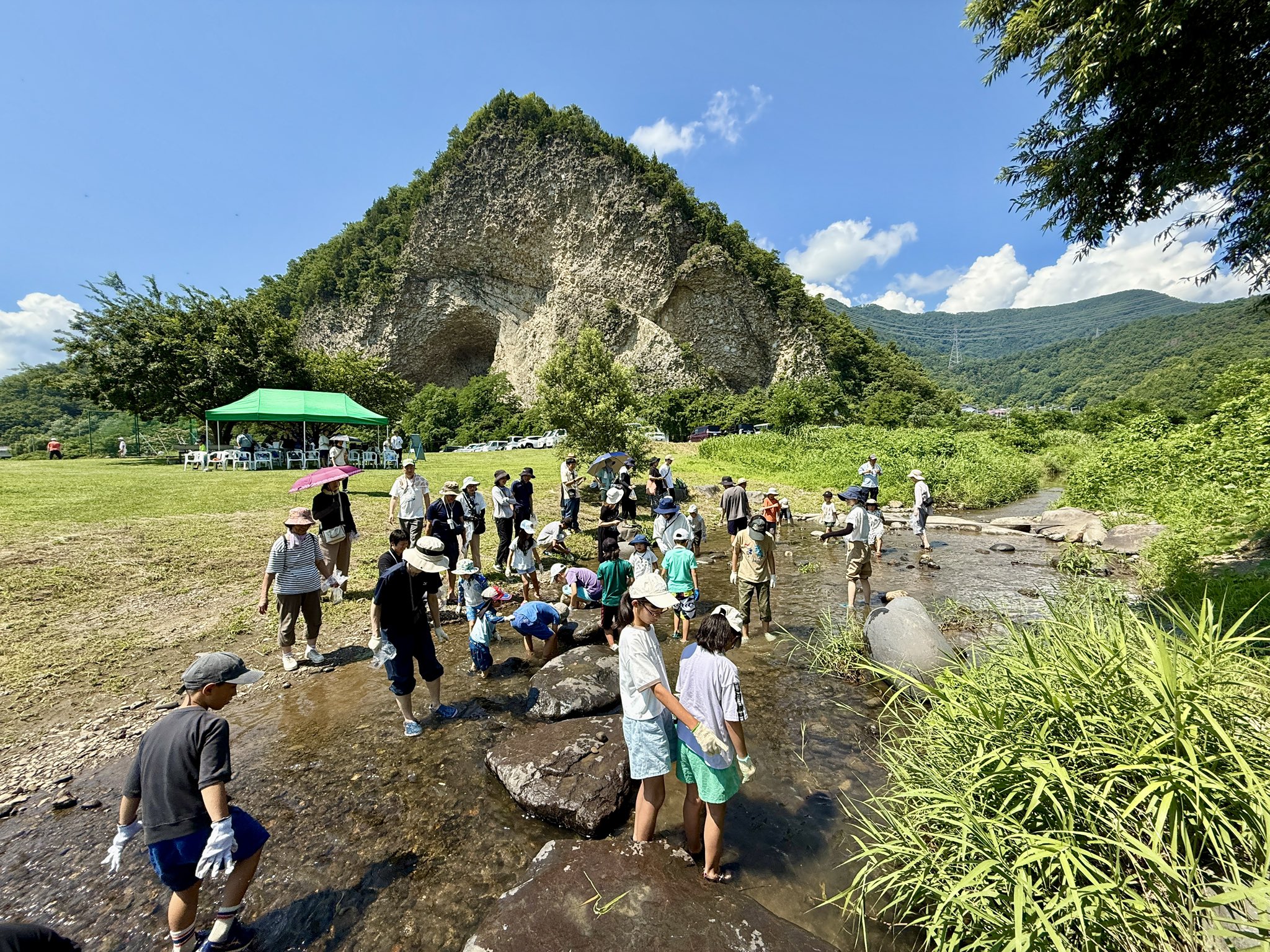 鮎のつかみ取り2025_2