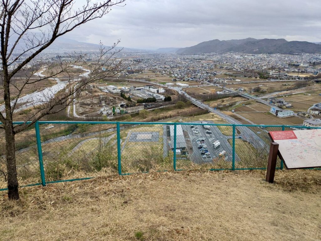 千曲公園からの眺め