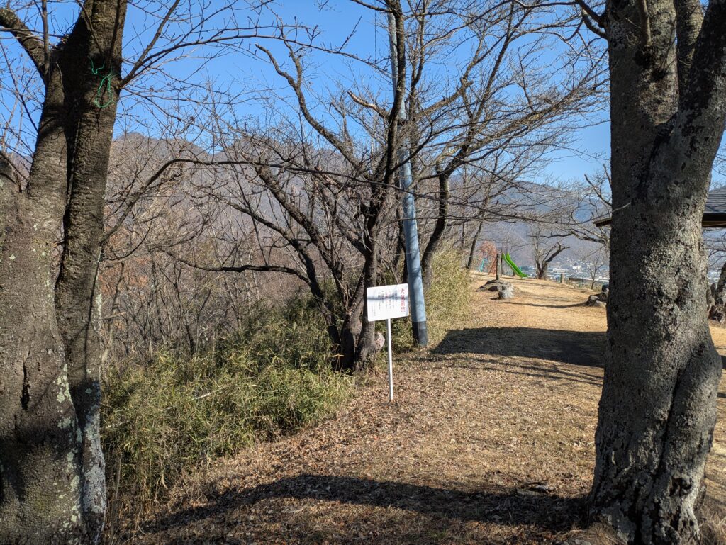 千曲公園景観整備作業