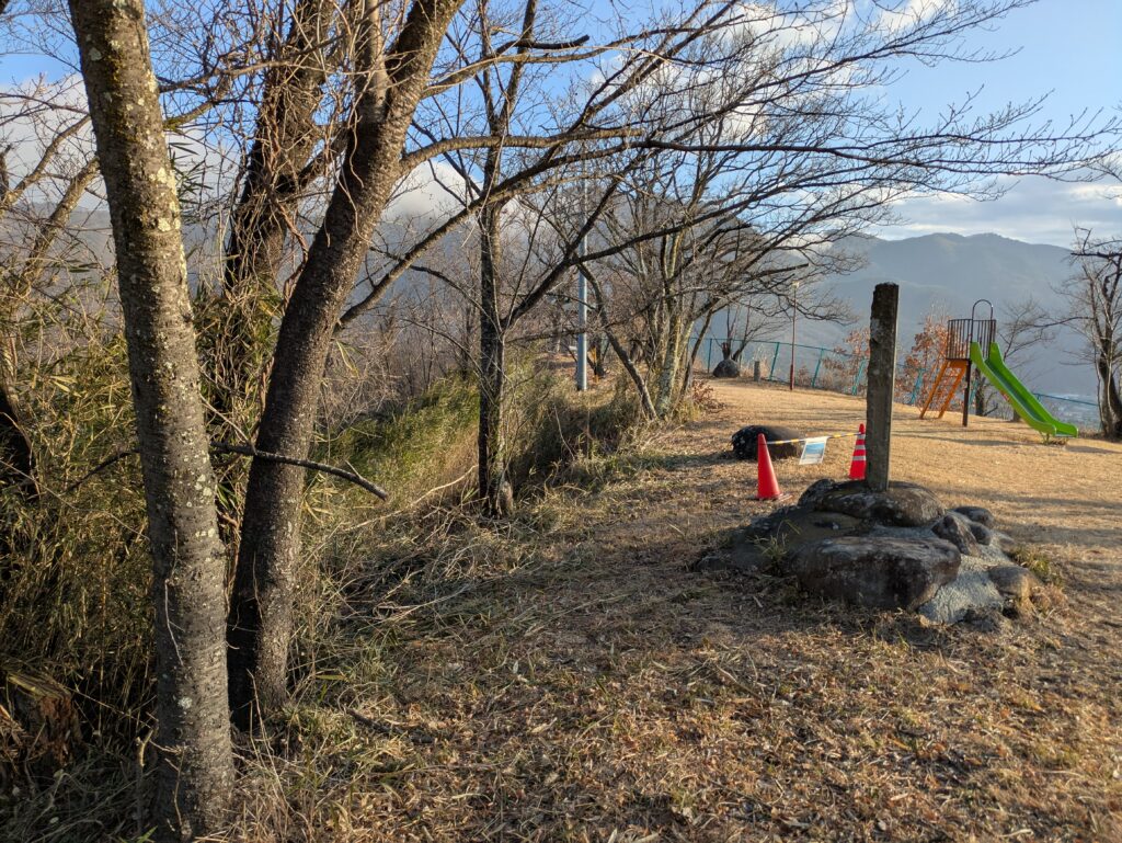 千曲公園景観整備作業