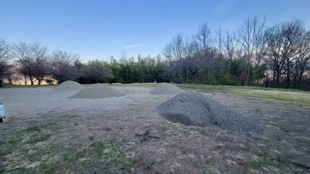 千曲公園景観整備作業_駐車場