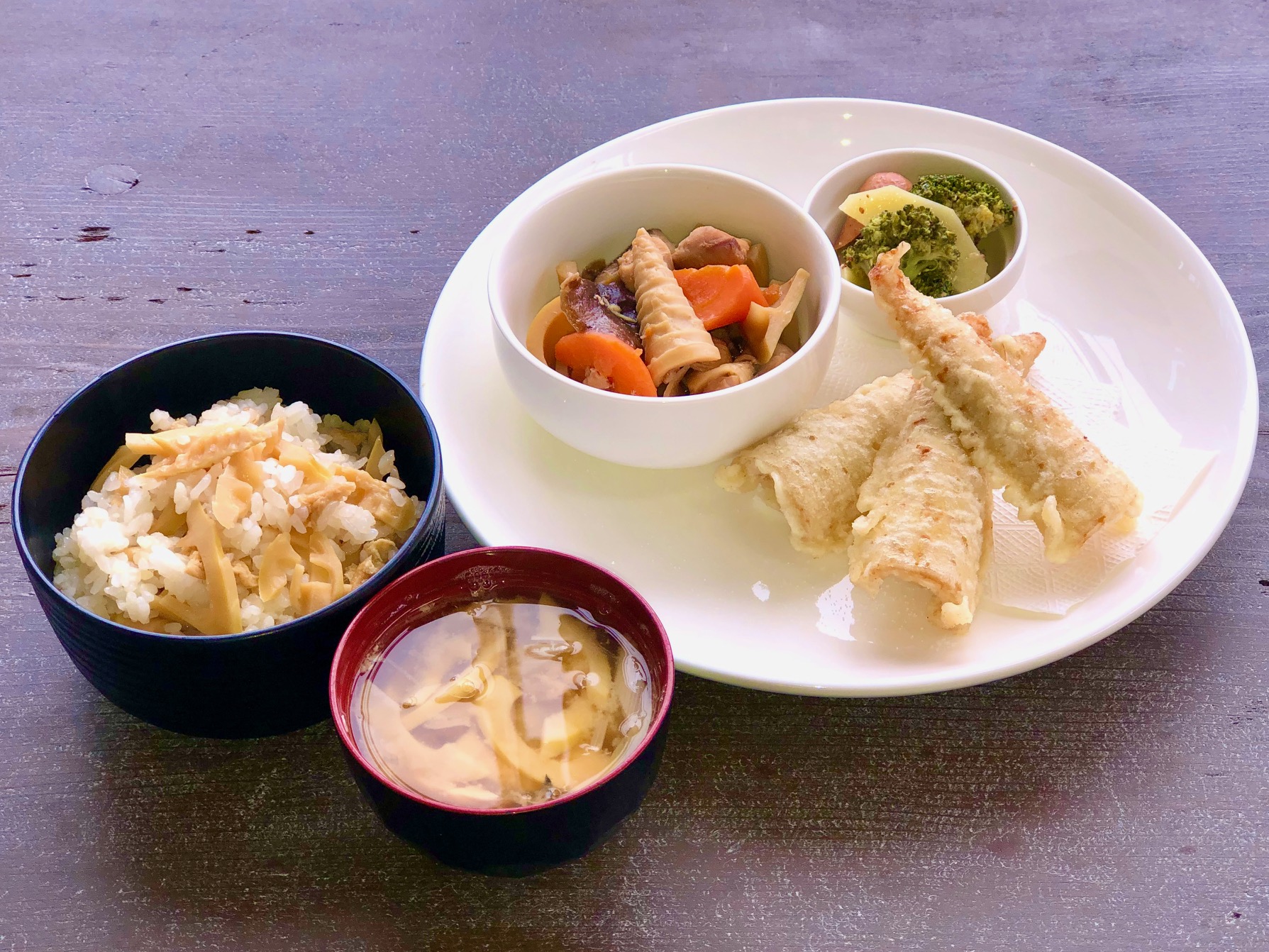 「たけのこ御膳」期間限定提供中!