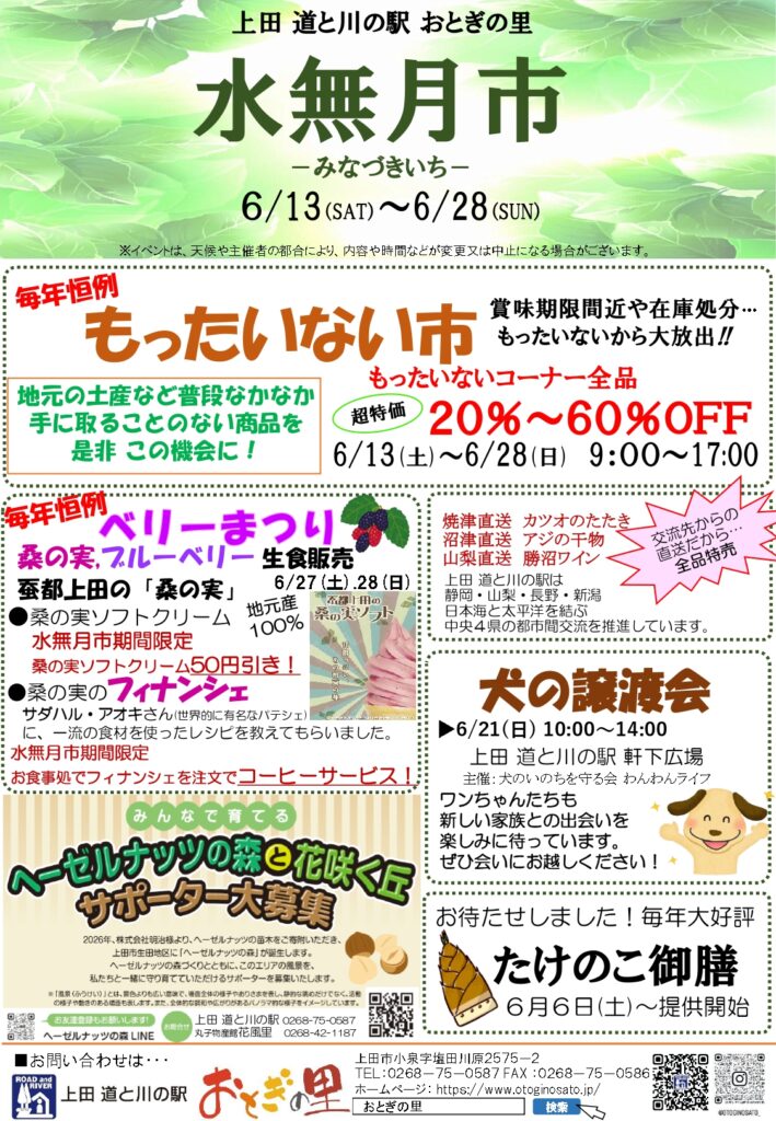 水無月市2026チラシオモテ
